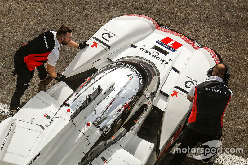 Porsche 919 Hybrid Evo, Porsche Team voorkant detail