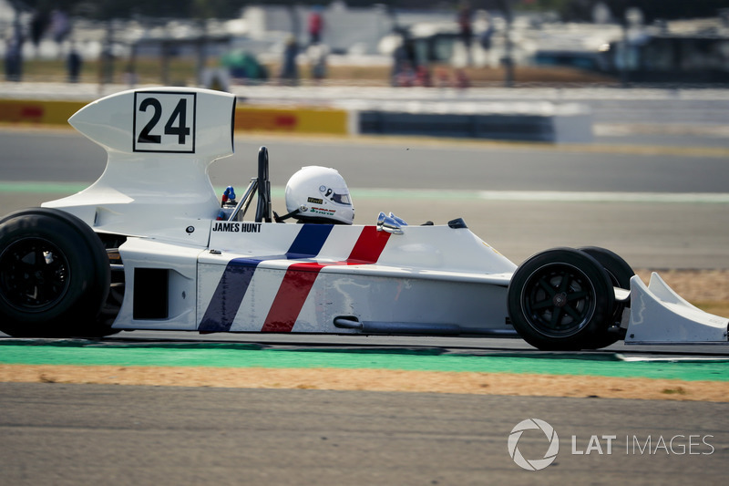 Hesketh 308 at Silverstone 70th Anniversary Parade