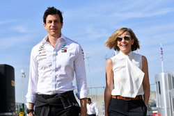 Toto Wolff, Mercedes AMG F1 Director of Motorsport met Susie Wolff