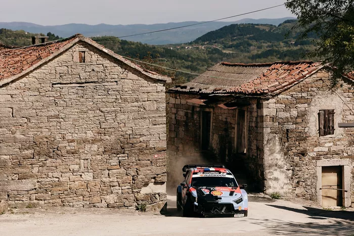 Adrien Fourmaux, Alexandre Coria, Hyundai Shell Mobis World Rally Team Hyundai i20 N Rally1