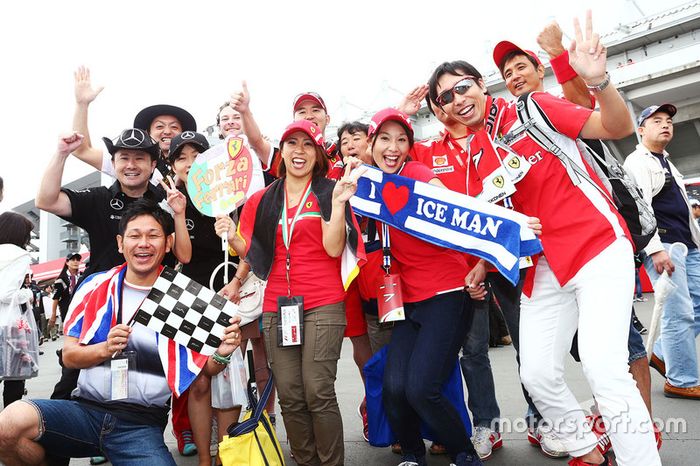 Mais uma vez os fãs japoneses mostraram que são os mais criativos da Fórmula 1.