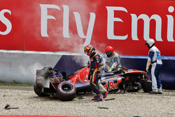 Daniil Kvyat, Scuderia Toro Rosso nach dem Unfall