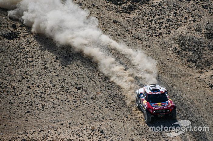 #302 JCW X-Raid Team: Stephane Peterhansel, Paulo Fiuza