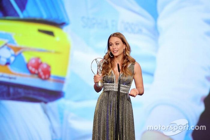 Sophia Floersch, ganadora del premio Regreso del Año en los Laureus 2020