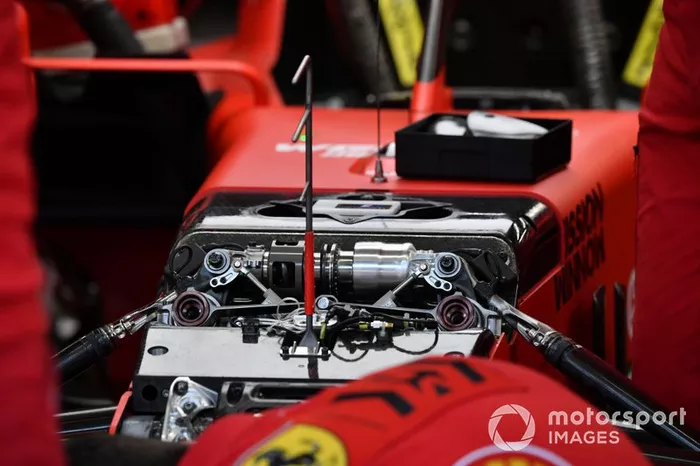 Detalle del Ferrari SF1000 