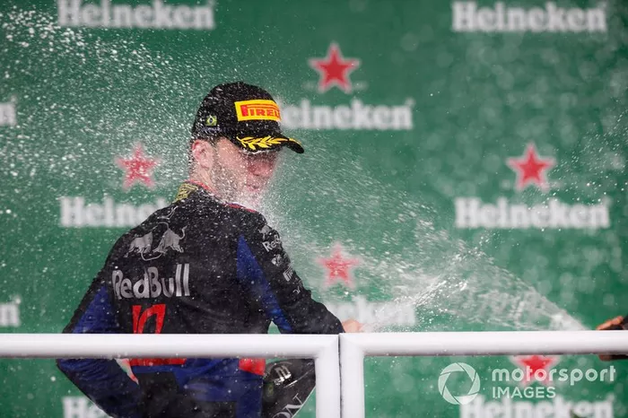 Podio: segundo lugar Pierre Gasly, Toro Rosso