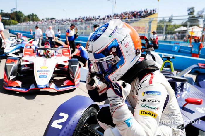 El ganador Sam Bird, Envision Virgin Racing, Audi e-tron FE05