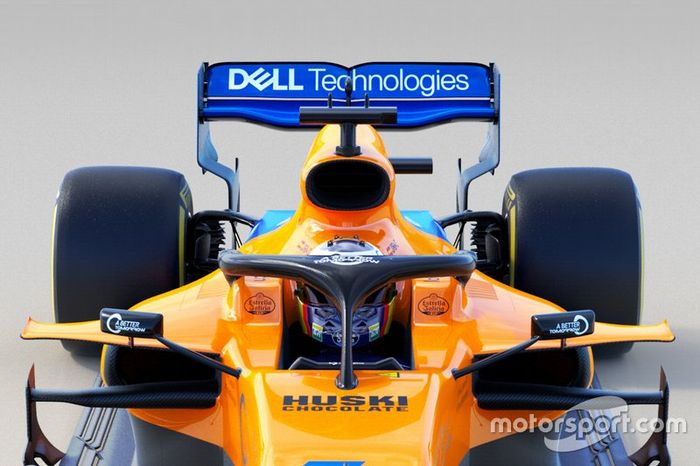 Detalle del McLaren MCL34 