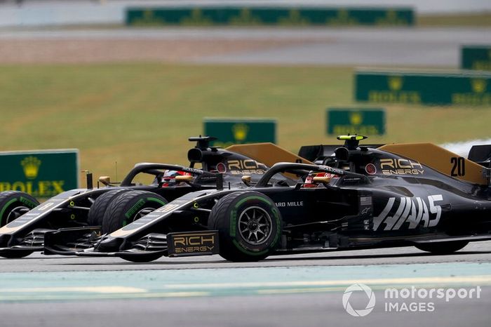 A pesar de las advertencias de su equipo, ambos pilotos se tocaron también en Alemania en 2019
