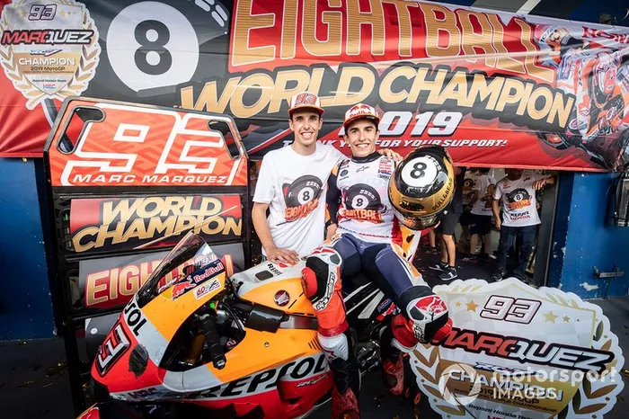 Campeón del mundo Marc Márquez, Repsol Honda Team, Alex Márquez