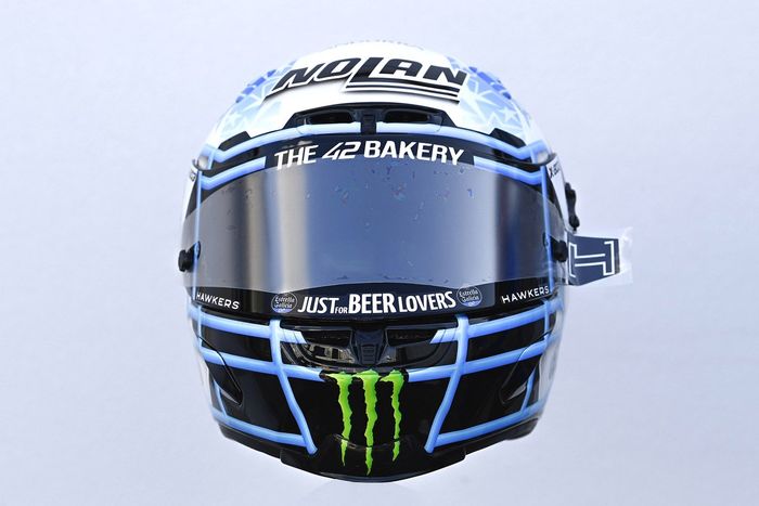 Casco de Alex Rins, Team Suzuki MotoGP