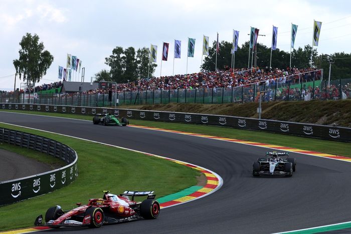 Lewis Hamilton, Ferrari, Nico Hulkenberg, Sauber, Andrea Kimi Antonelli, Mercedes