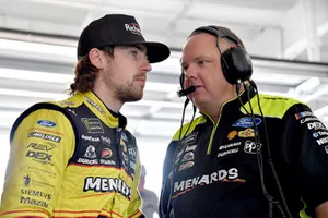 Ryan Blaney, Team Penske, Ford Fusion Menards/Richmond and Jeremy Bullins