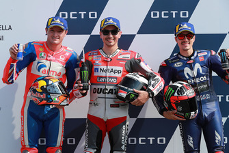 Polesitter Jorge Lorenzo, 2. Jack Miller, 3. Maverick Viñales