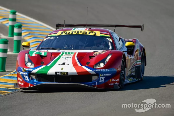 #71 AF Corse Ferrari 488 GTE EVO: Davide Rigon, Sam Bird, Miguel Molina