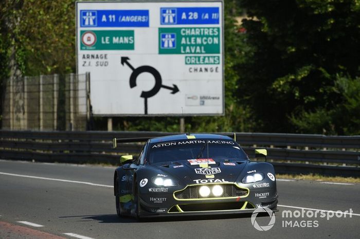 #98 Aston Martin Racing Aston Martin Vantage: Paul Dalla Lana, Pedro Lamy, Mathias Lauda