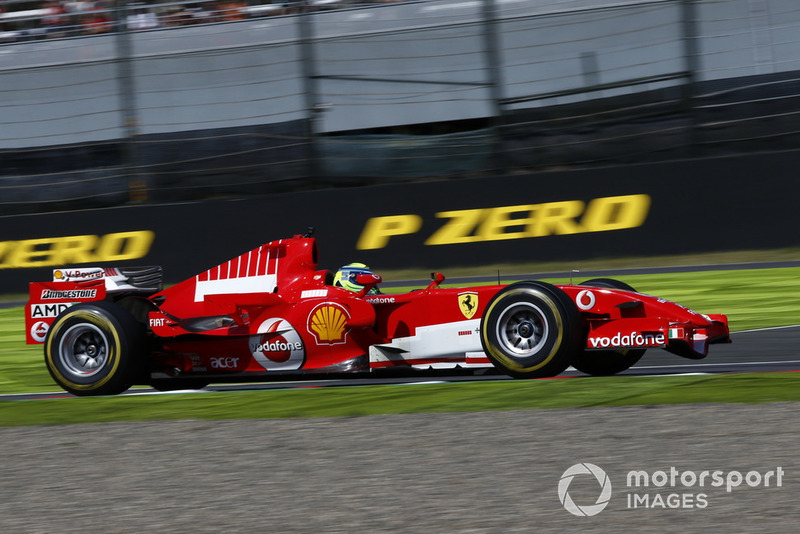 Феліпе Масса, Ferrari, під час демонстраційних заїздів у Сузуці