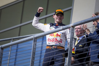 Podyum: 2. Max Verstappen, Red Bull Racing