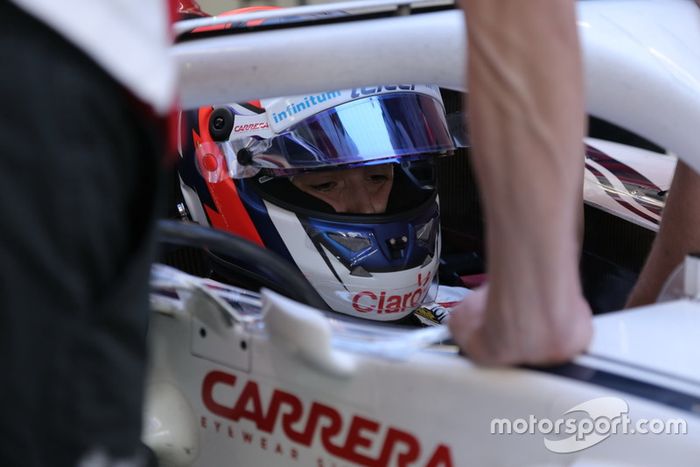 Tatiana Calderón, Sauber C37 piloto de prueba