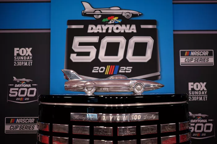 Harley J Earl trophy during Media Day