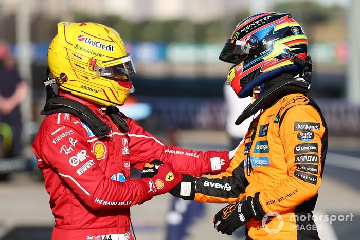 Lewis Hamilton, Ferrari, Oscar Piastri, McLaren