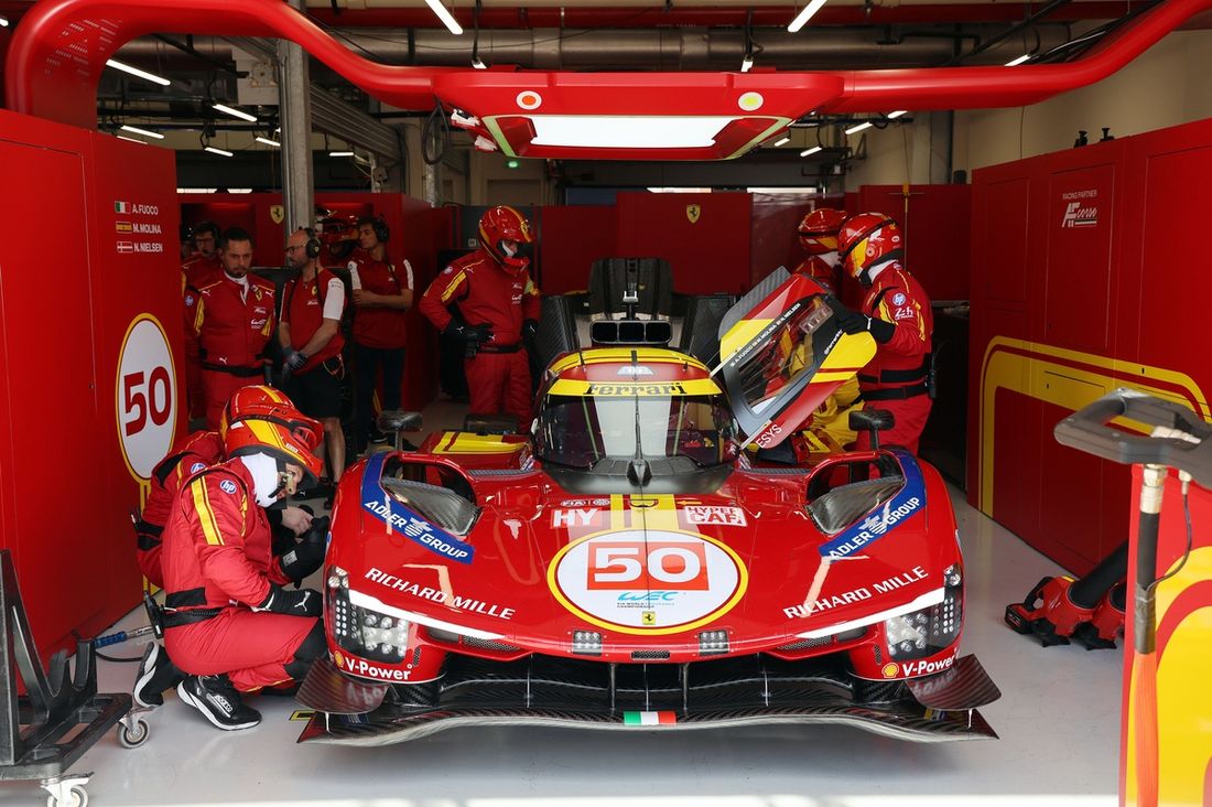 #50 AF Corse Ferrari 499P: Antonio Fuoco, Miguel Molina, Nicklas Nielsen