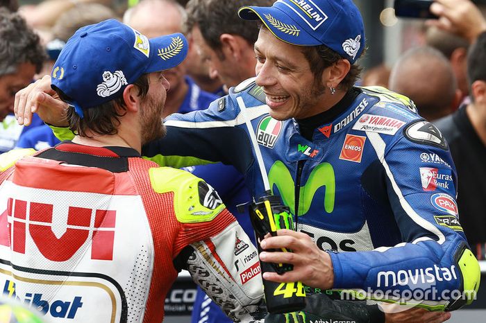 Valentino Rossi, Yamaha Factory Racing con Cal Crutchlow, Team LCR Honda