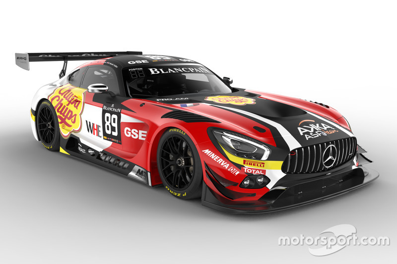 #89 AKKA ASP, Mercedes-AMG GT3: Daniele nPerfetti, Laurent Cazenave, Michael Lyons, Morga Moullin-Tr