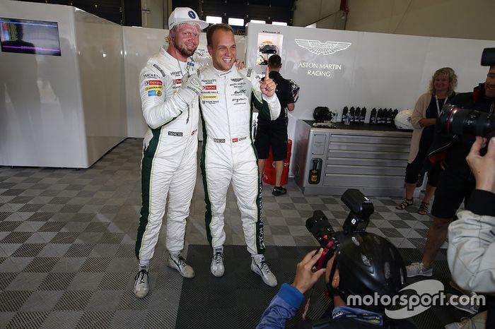 Ganador de la pole GTE AM Class: #95 Aston Martin Racing Aston Martin Vantage GTE: Marco Sorensen, Nicki Thiim