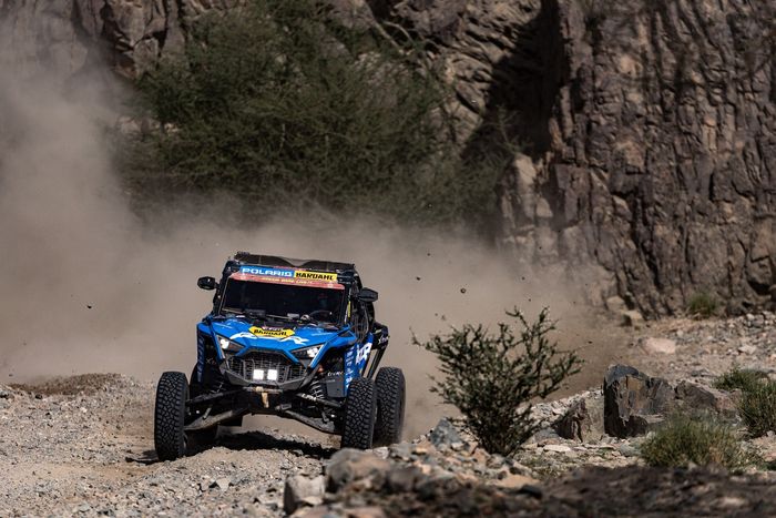 #420 Loeb Fraymedia Motorsport  Rzr Factory Racing Polaris: Johan Kristoffersson, Ola Floene