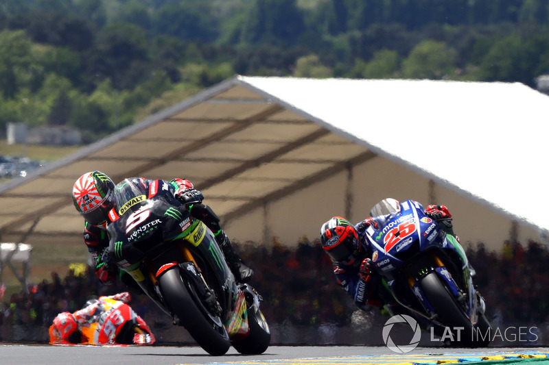 Жоан Зарко, Monster Yamaha Tech 3, и Маверик Виньялес, Yamaha Factory Racing