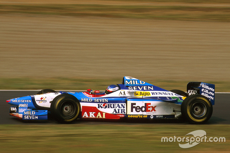 #7: Jean Alesi, Benetton, B197