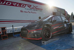 Alexander Wurz teste la Ford Fiesta du World RX Team Austria