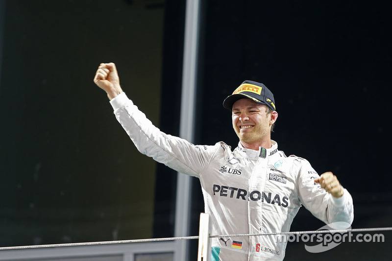 Podium: 2. Nico Rosberg, Mercedes AMG F1