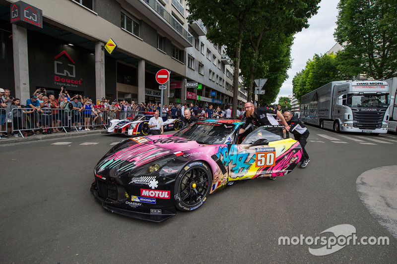 #50 Larbre Competition Corvette C7-Z06: Romain Brandela, Christian Philippon, Fernando Rees