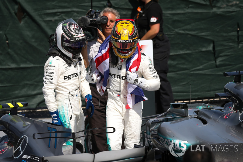 Segundo, Valtteri Bottas, Mercedes AMG F1, ganador, Lewis Hamilton, Mercedes AMG F1