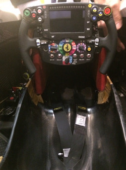 Фото з кокпіту Ferrari SF16-H