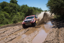 #302 Toyota Gazoo Racing Toyota: Giniel de Villiers, Dirk von Zitzewitz