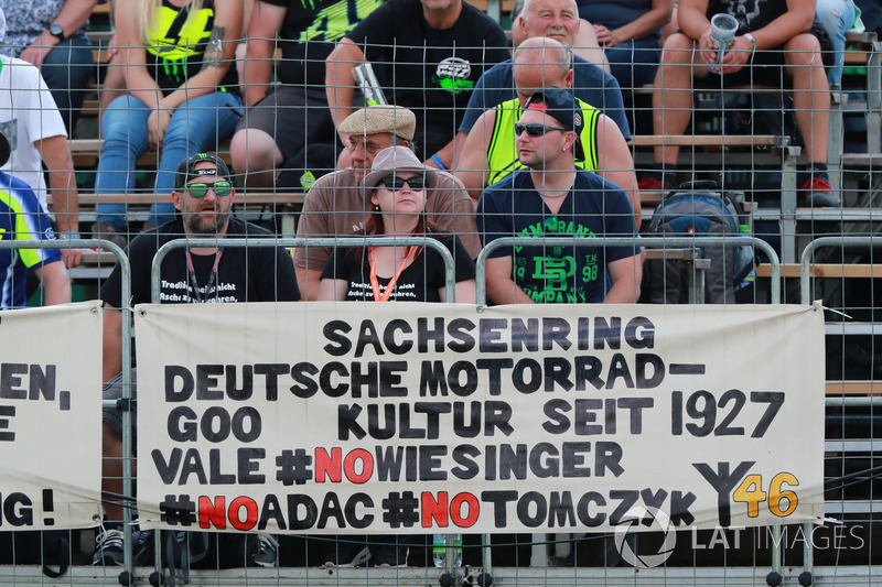 German fan banner