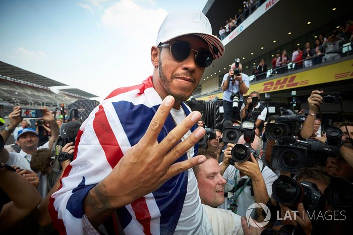 Campeón del mundo de F1 2017 Lewis Hamilton, Mercedes AMG F1