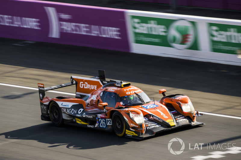 #26 G-Drive Racing Oreca 07 Gibson: Roman Rusinov, Andrea Pizzitola, Jean-Eric Vergne