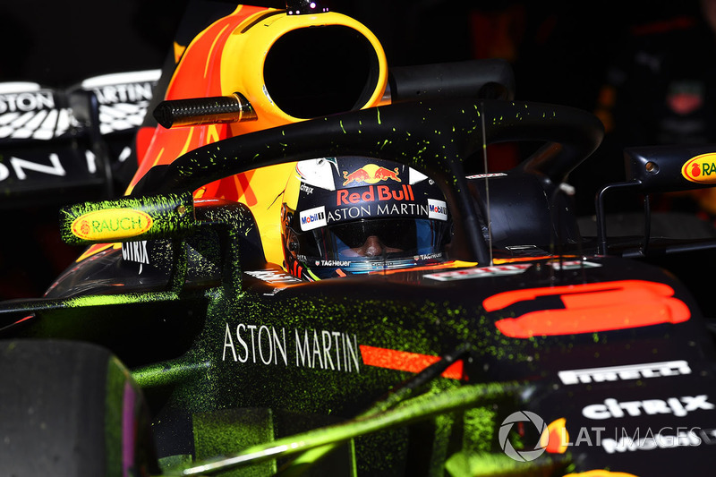 Даниэль Риккардо, Red Bull Racing RB14 в аэродинамической краске