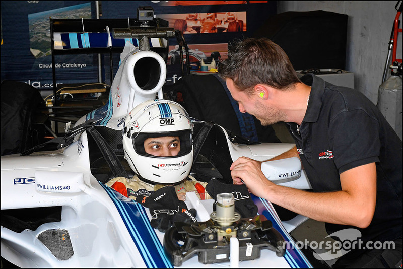Uji coba F1 Williams