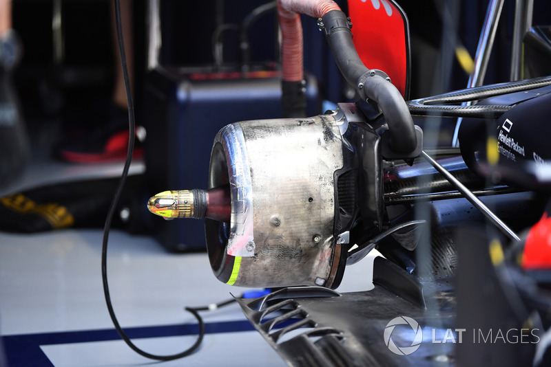 Buje de la rueda trasera del Red Bull Racing RB14