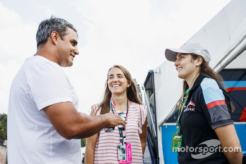 Juan Pablo Montoya y Tatiana Calderon, Jenzer Motorsport