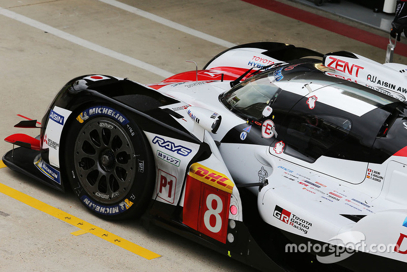 #8 Toyota Gazoo Racing Toyota TS050: Sebastien Buemi, Kazuki Nakajima, Fernando Alonso