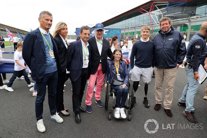 Billy Monger, Presidente de ACO, François Fillon, WEC CEO, Gerard Neveu