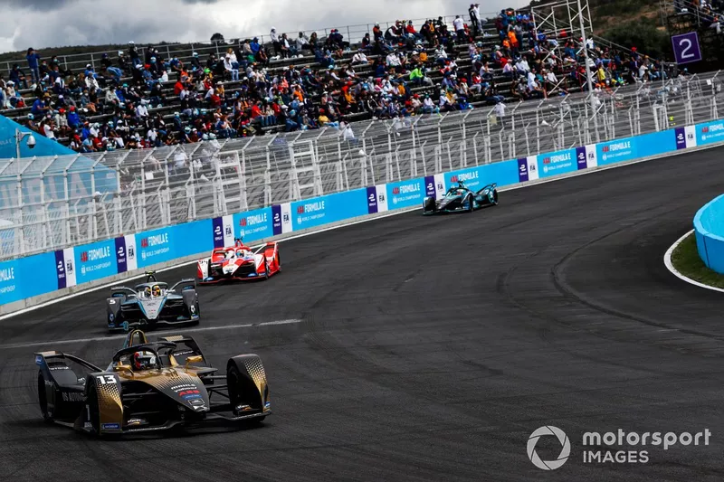 Antonio Felix da Costa, DS Techeetah, DS E-Tense FE21, Stoffel Vandoorne, Mercedes Benz EQ, EQ Silver Arrow 02, Alex Lynn, Mahindra Racing, M7Electro