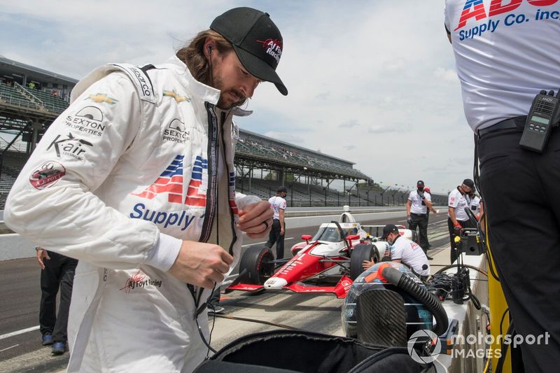 JR Hildebrand, A.J. Foyt Enterprises Chevrolet