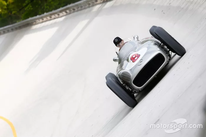 Lewis Hamilton et Sir Stirling Moss à Monza 